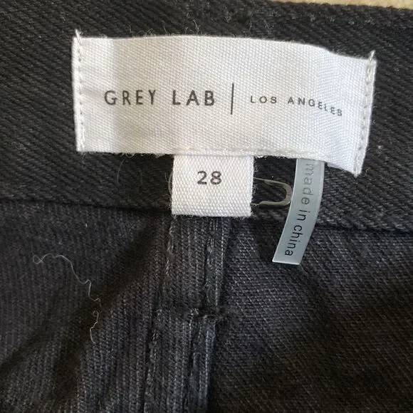 Gray Lab Black Distressed Denim Jeans - Picture 2 of 7